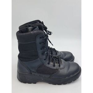 Response Gear By TOFC Womens Side Zip ll 1064 Black Combat Boot Size 8.5 Lace Up